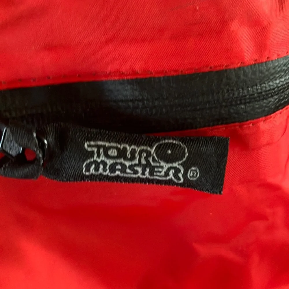 Tour Master Red and Black Motorcycle Jacket‎